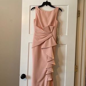 Beautiful NWT  long salmon colored dress